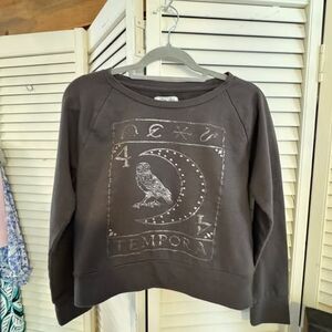 Lucky Lotus XS TEMPORA sweatshirt Gray Owl